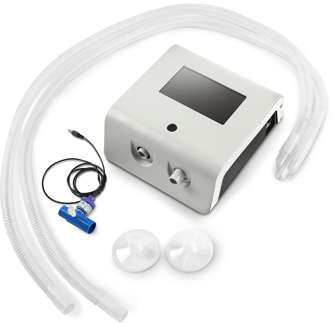 Alpha ventilator with accessories
